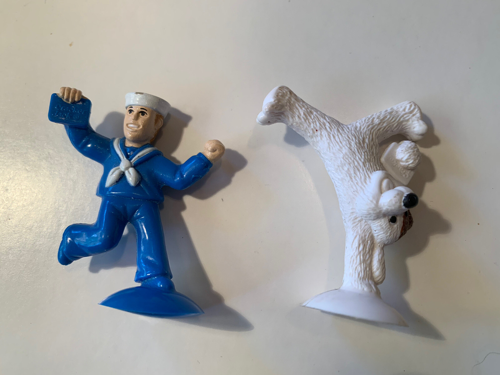 Sailor Jack And Bingo From Cracker Jacks figurines 1 1/2” 2” tall