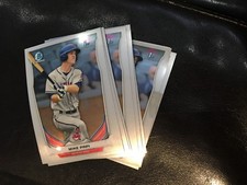 2014 Bowman Draft CDP36 Mike Papi 10 count all chrome lot Cleveland Indians