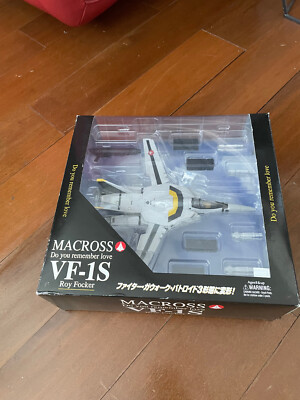 Macross Yamato VF-1S Robotech Roy Focker Valkyrie Variable Fighter komplett 1/60