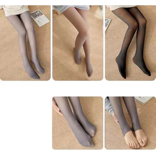 Damen Winter warme sexy Haut makellose Beine Fleece Strumpfhose lange Strumpfhosen Strümpfe - Bild 12 von 18