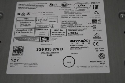 VW Discover PRO MIB3 MQB Unit Steuergerät Navigation Navi DAB 