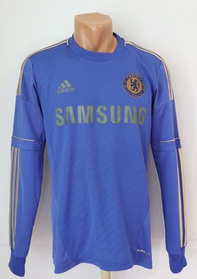 CHELSEA 2012/2013 HOME FOOTBALL SHIRT SOCCER JERSEY LONG SLEEVE L/S ADIDAS TOP S | eBay