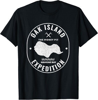 Oak Island Expedition Treasure Hunting Retro Mystery Gift Unisex T-Shirt