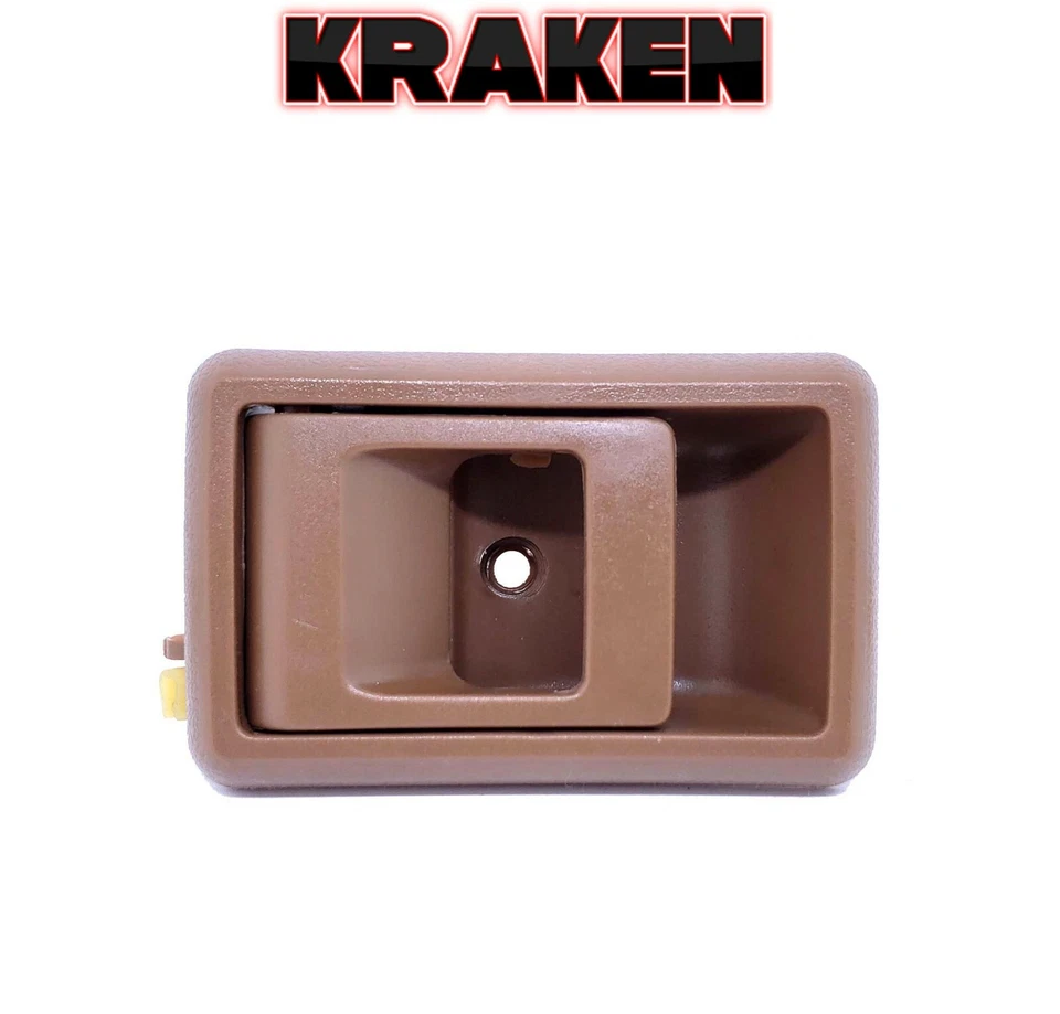 Manijas de puerta interiores para camioneta Toyota Tacoma 1995-2000 4 corredores 90-95 par marrón Foto 3 de 4