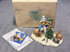 Cherished Teddies OLGA Feel The Peace, Hold The Joy, Share the Love- Christmas