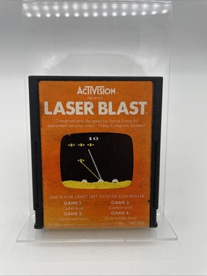 Laser Blast | ATARI 2600, 1981 | Cartridge Only | Tested & Works