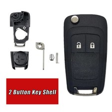 2Button Replacement Car Key Shell Cover For Buick For Chevrolet Camaro SS Malibu
