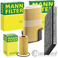 Mann Filter Inspektionspaket Passend FüR 2.7-3.4S Porsche 987 Cayman Boxster