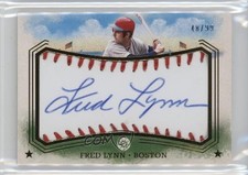 2024 Boys of Summer Fabric the Game Signatures Baseball /99 Fred Lynn Auto 5c2