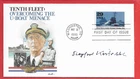 Siegfried Koitschka German U-boat Captain WW 2 SIGNED "U-Boat First Day Cover 93