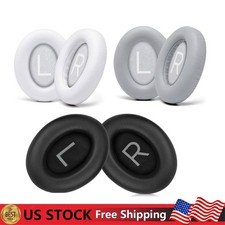 Leather replacement ear pads for Bose Noise Canceling 700/NC700 headphones Grey