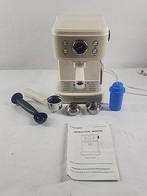 Empstorm Espresso Machine Cappuccino Steam Pressure Coffee Maker SEE DESC!