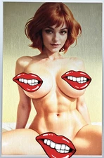 April O'Neil Cosplay TMNT Bangers Comics Virgin METAL Cover LE 5 SHIPS NOW