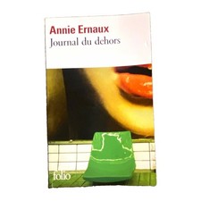 Folio Journal du dehors by Annie Ernaux Paperback French Fiction Novel Adults