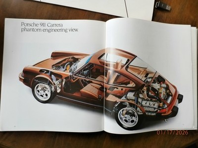 1984 Porsche Dealer Catalog 911 Carrera 964 Turbo Sp Order Equipment Brochure