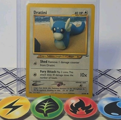 Pokémon TCG Dratini 63/105 Neo Destiny Regular 2000 MP