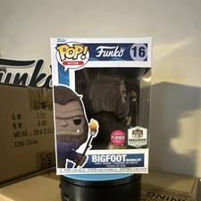 Funko Pop! Vinyl Bigfoot #16 Myths Flocked Funko Exclusive