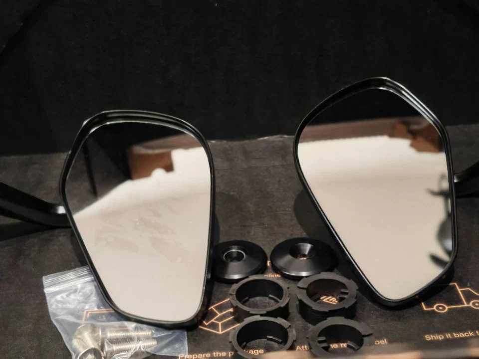 Triumph Bar End Rearview Mirrors For Street Triple 675 / 675R - Image 4 of 4