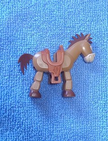 LEGO Toy Story Minifigure Lot &ndash; Woody, Jessie & Bullseye (2010 Originals)...