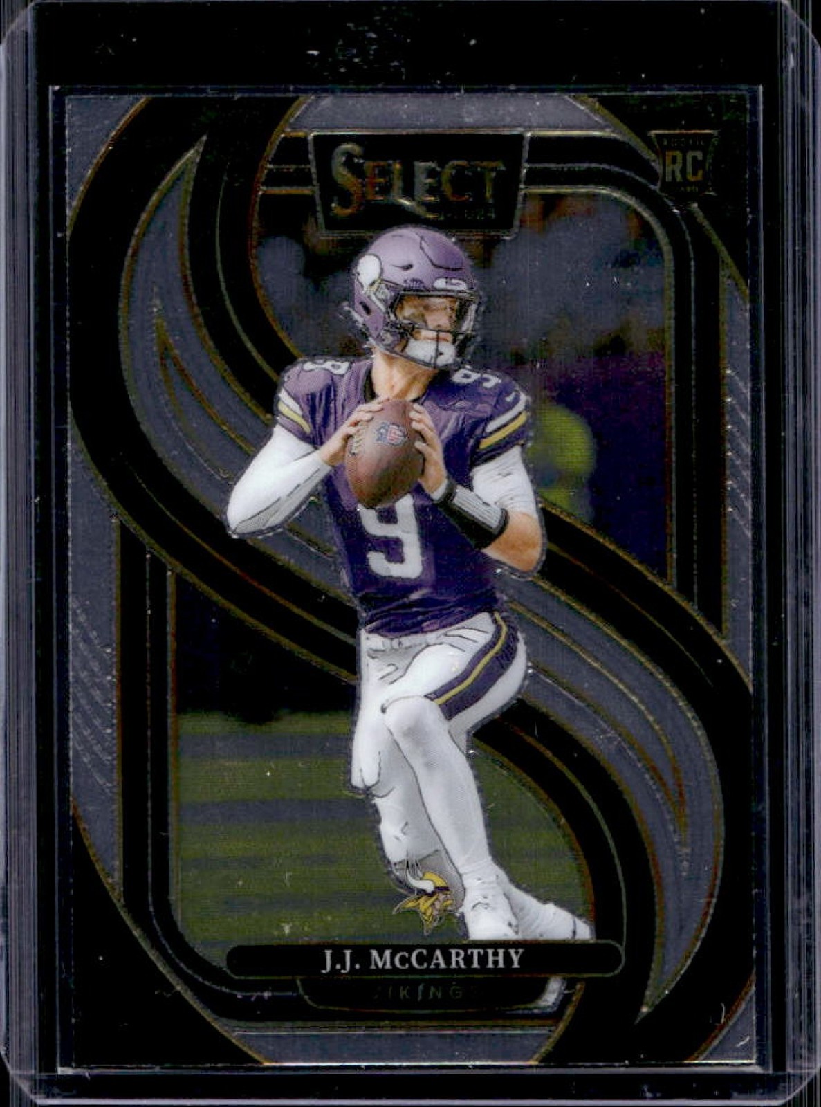 2024 Panini Select JJ McCarthy Premier RC Rookie #134 Vikings