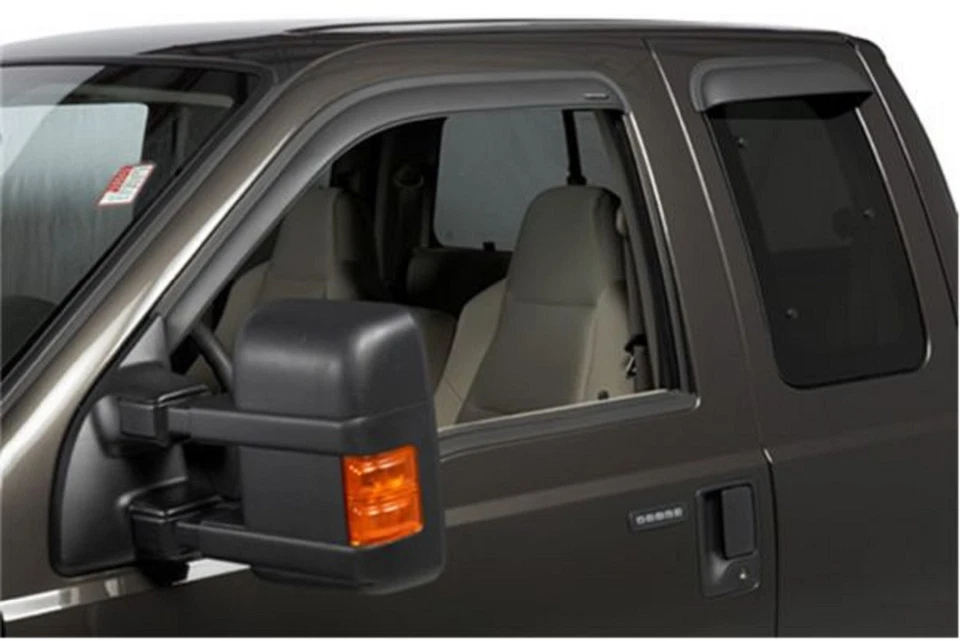 Stampede 6123-2 Set of 4 Smoke Window Deflectors for F250 F350 F450 F550 SD Foto 2 de 4