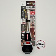 ANEX Ratcheting Screwdriver Ball Handle Heavy...