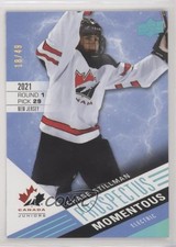 2021 Upper Deck Team Canada Juniors Electric Blue 18/49 Chase Stillman 0g4