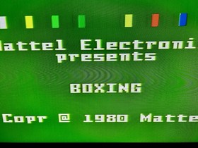 INTELLIVISION SPORTS GAME LOT OF 3 CIB/BOXING/SHARP SHOT/FOOTBALL TESTED