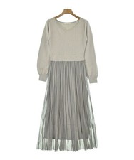 PROPORTION BODY DRESSING Dresses BeigexGray S 2200642750518
