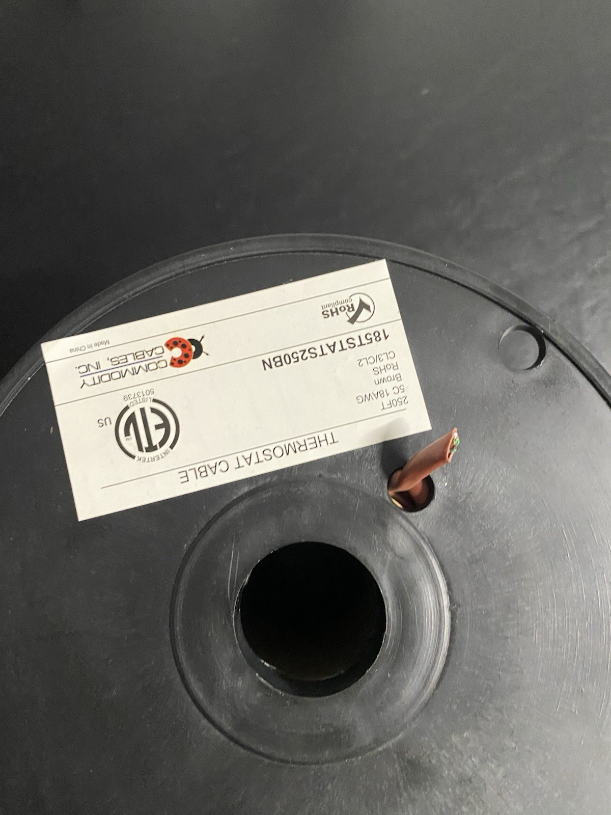 thermostat wire 18-5 250 Feet