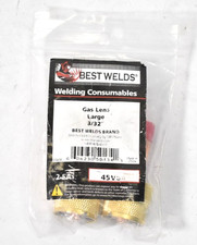 Best Welds Gas Lens 2 Pack Large 3/32" Collet Body Replacement Hardware