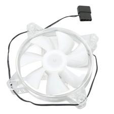 RGB Case Fan Good Heat Dissipation Low Noise Simple Installation LED 120mm 7 New