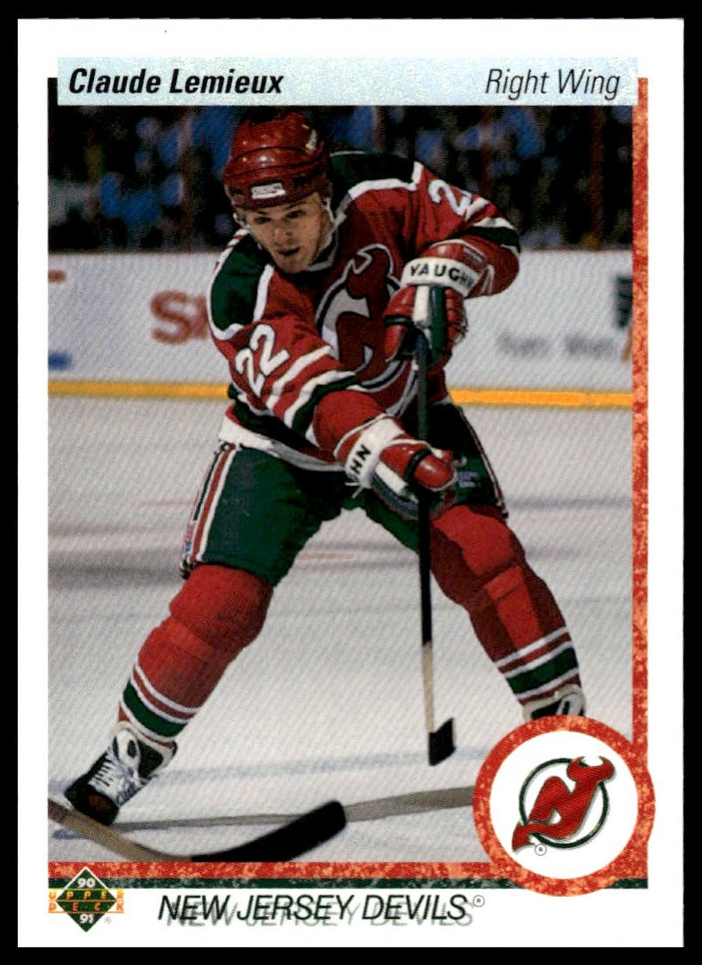 1990-91 Upper Deck #447 Claude Lemieux