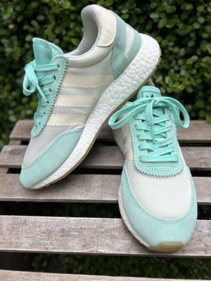 Adidas Iniki Runner Easy Green Women's Size 7 BA9994 Mint I-5923 HTF