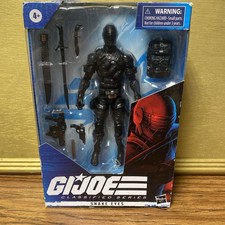 Hasbro GI Joe Classified Wave 1 Snake Eyes 6  Action Figure New Retired Sealed