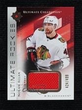 2024 Upper Deck Ultimate Collection Rookies Jersey 424/499 Nolan Allan #129 0jd0