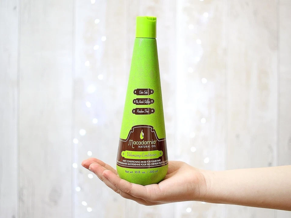 Acondicionador voluminizador de aceite natural de macadamia 300 ml volumen ligero + nutritivo Foto 4 de 4