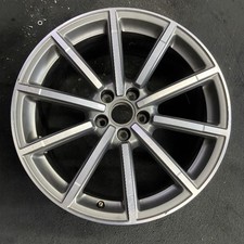 Audi Machined Grey A6 Oem Wheel 19 2016-2018 Original Rim Factory 58973b Audi Machined Grey A6 Oem Wheel 19 2016-2018 Original Rim Factory 58973b