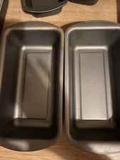 Loaf Tins 2-Pack Non-Stick Bread Baking Pan Tray, 10" Long