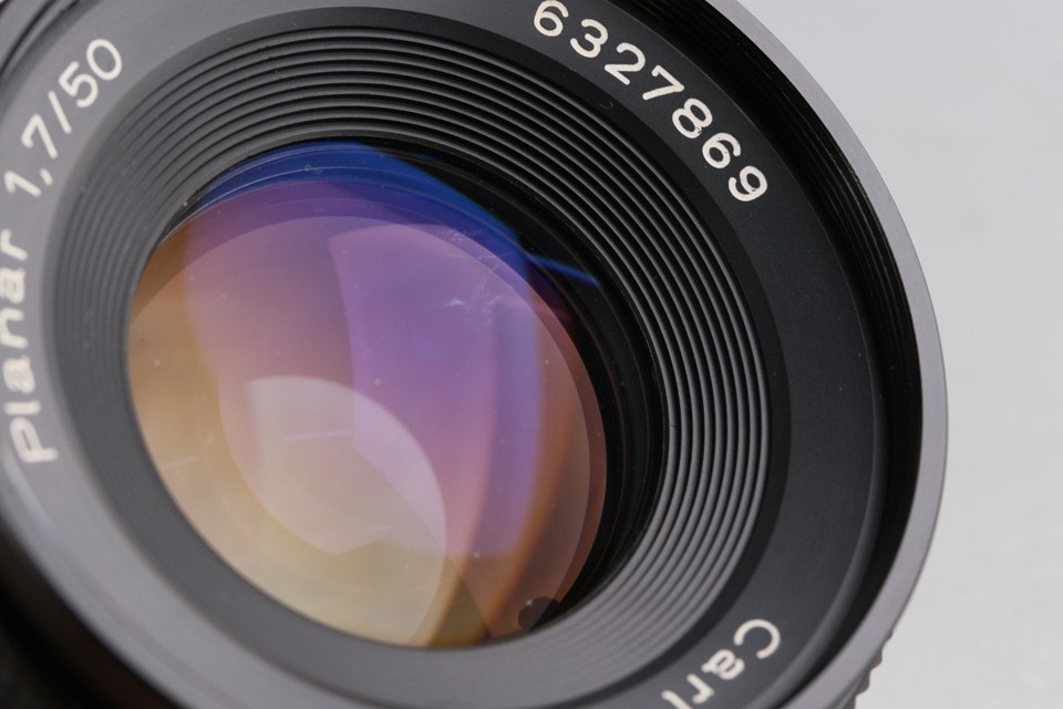 Contax Carl Zeiss Planar T* 50 F/1.7 AEJ Lens for CY Mount