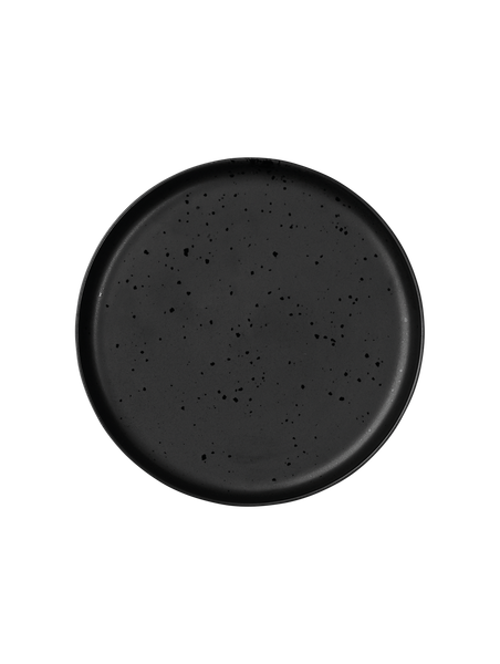 Asa Coppa Kuro Brotteller | Porzellan | Ca. H 1,5 X Ø 15 Cm | Schwarz-image