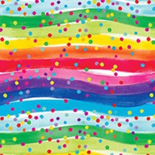 Rainbow Flannel Fabric
