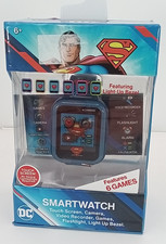 DC Superman Interactive Touch Screen Smartwatch New Sealed Box
