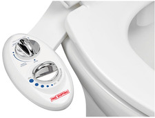Non-Electric Bidet Attachment, Self-Cleaning Nozzle, Adjustable Water Pressure