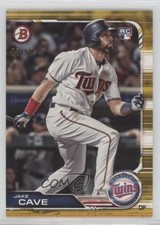 2019 Bowman Gold 3/50 Jake Cave #61 6o3
