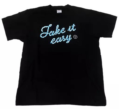Aya Uchida T-shirt Black Blue M Live 2019 Osaka Limited Goods