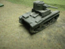 15mm WWII Russian T-26 w/cylindrical turret Light Tank platoon (5 vehicles).