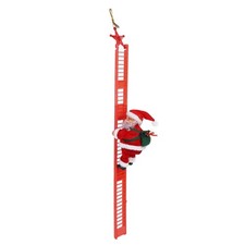 Tree Hanging Decorations Santa Electric Climbing Ladder Climbing Toy Plastic