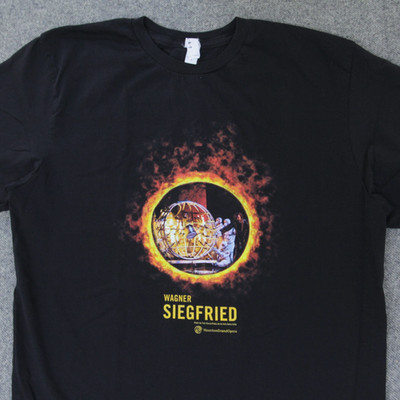 Houston Grand Opera T Shirt M 2016 HGO Richard Wagner Siegfried Ring Cycle Tee