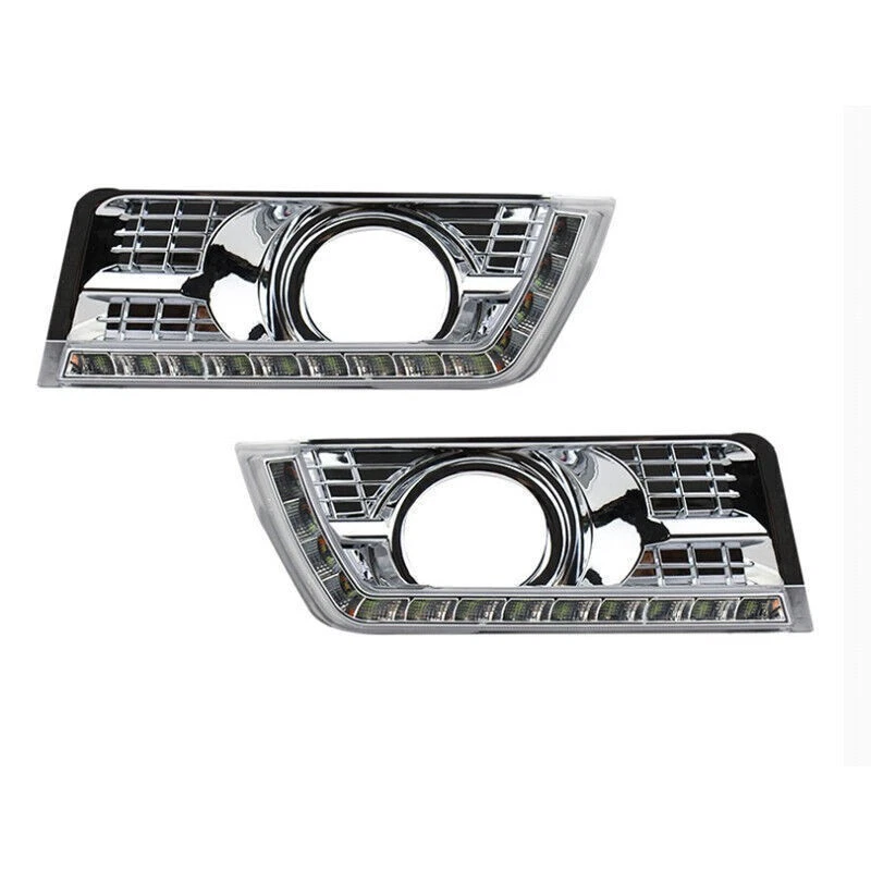 Luz de circulación diurna LED TurnSignal DRL lámpara antiniebla para Cadillac SRX 2012-2016 W Foto 2 de 4